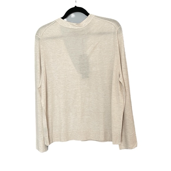 NWT Jenni Kayne Cashmere Silk Cardigan in Oatmeal XXL - Picture 3 of 12